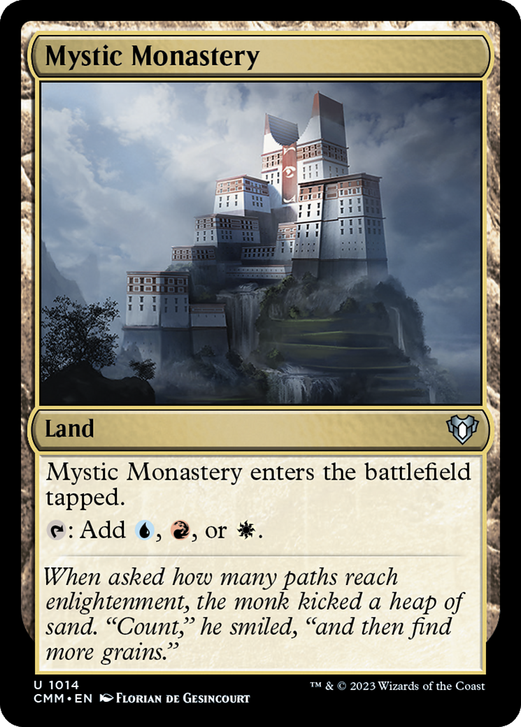 Image of Mystic Monastery (CMM-1014) - Commander Masters