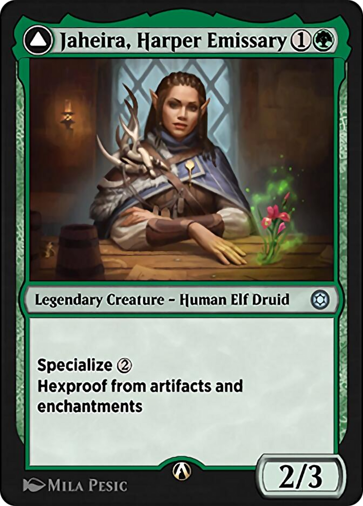 Image of Jaheira, Harper Emissary (HBG-016) - Alchemy Horizons: Baldur's Gate