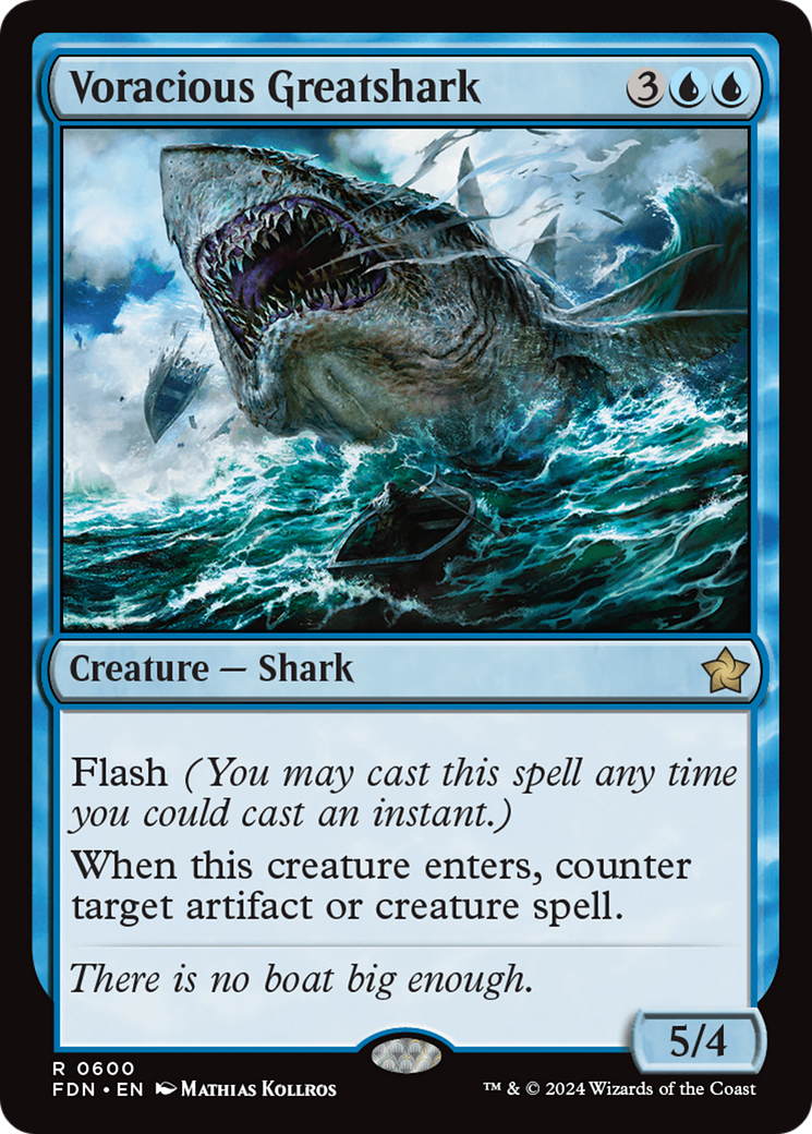 Image of Voracious Greatshark (FDN-600) - Foundations