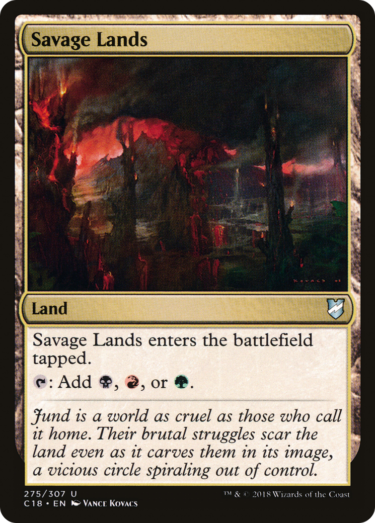 Image of Savage Lands (C18-275) - Commander 2018