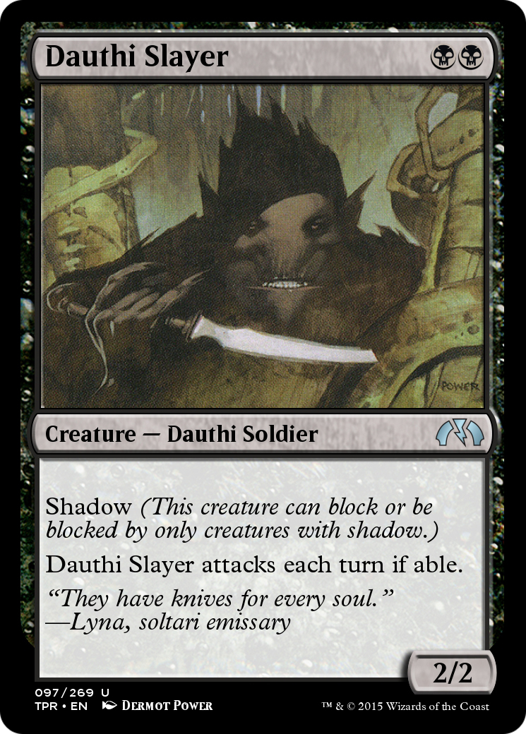 Image of Dauthi Slayer (TPR-097) - Tempest Remastered Foil