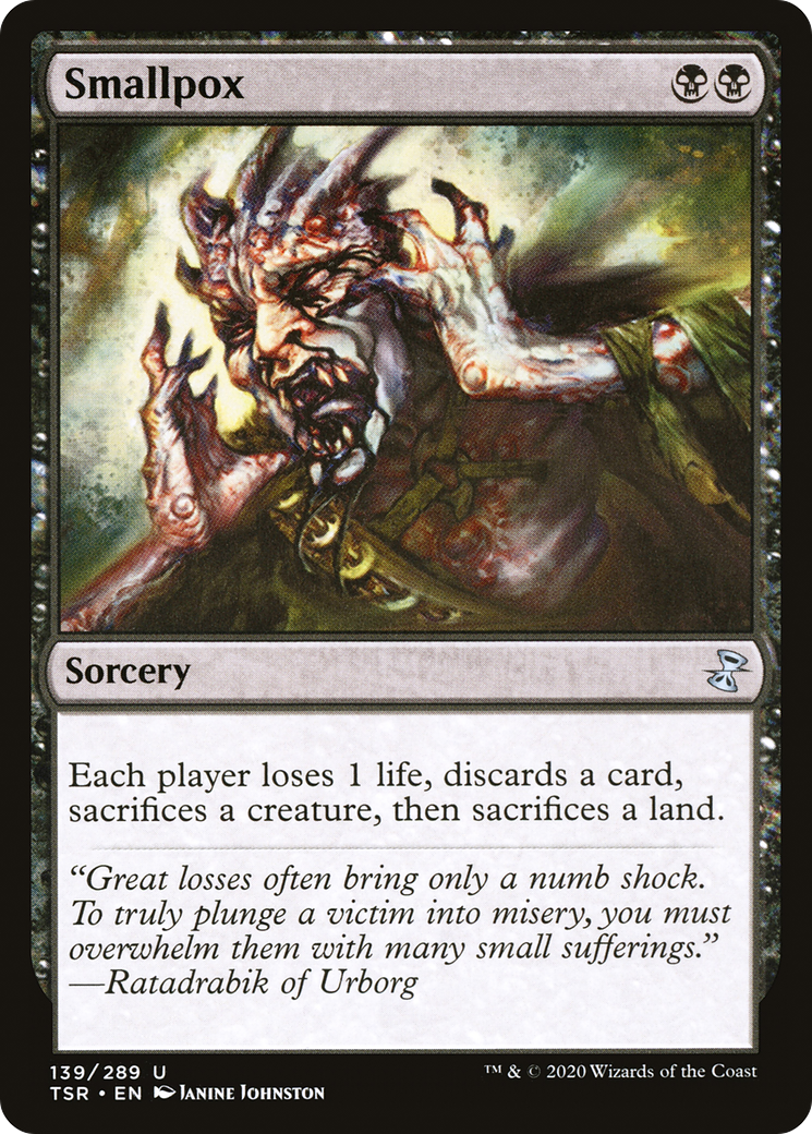 Image of Smallpox (TSR-139) - Time Spiral Remastered Foil