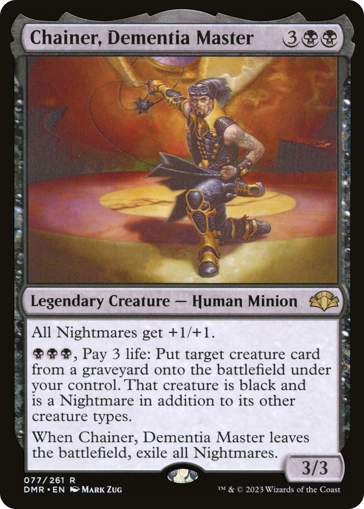 Image of Chainer, Dementia Master (DMR-077) - Dominaria Remastered