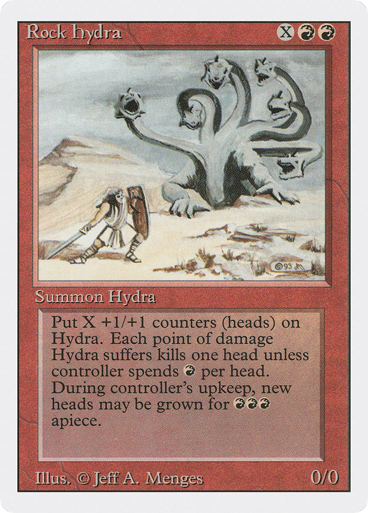 Image of Rock Hydra (3ED-) - Revised Edition