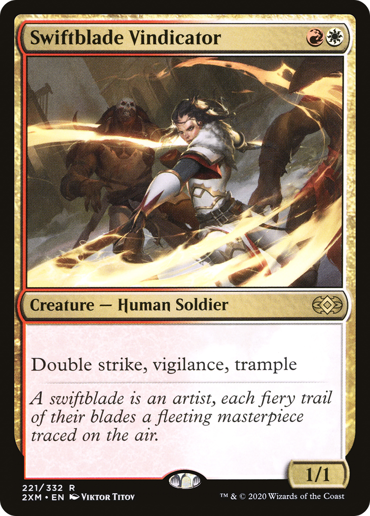 Image of Swiftblade Vindicator (2XM-221) - Double Masters