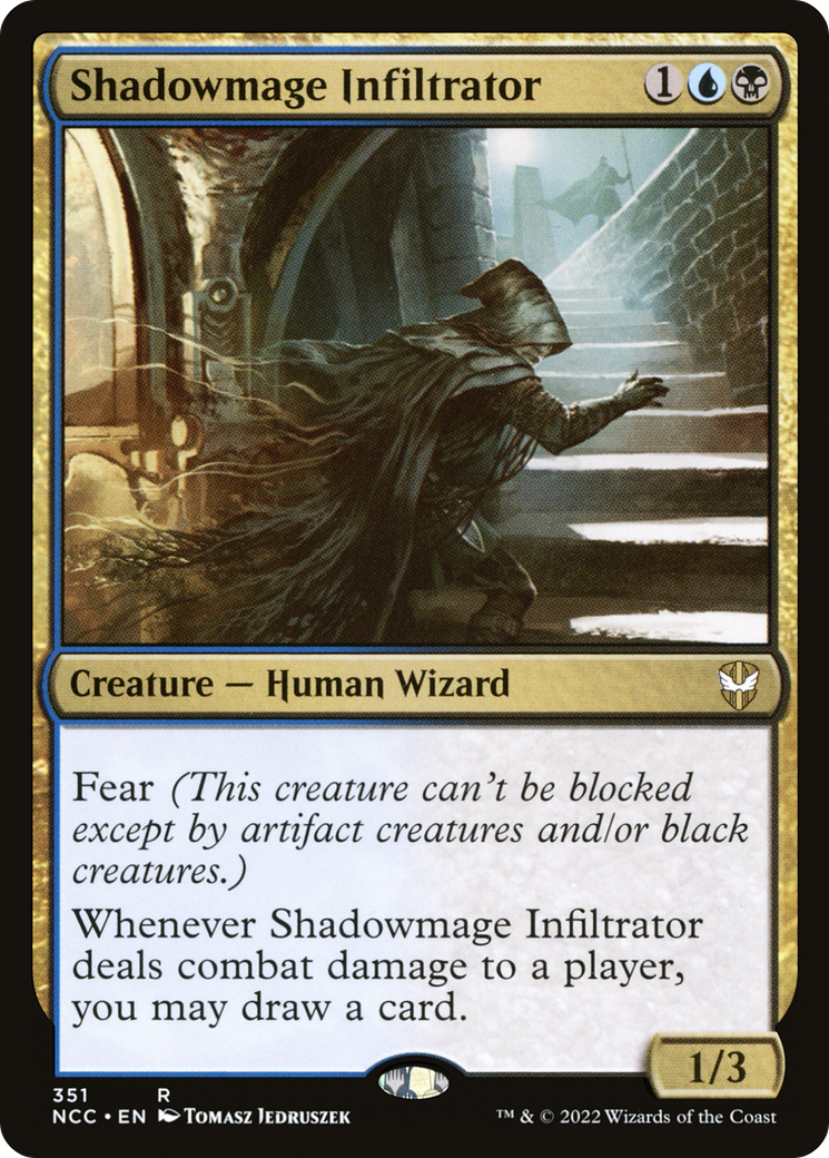 Image of Shadowmage Infiltrator (NCC-351) - New Capenna Commander