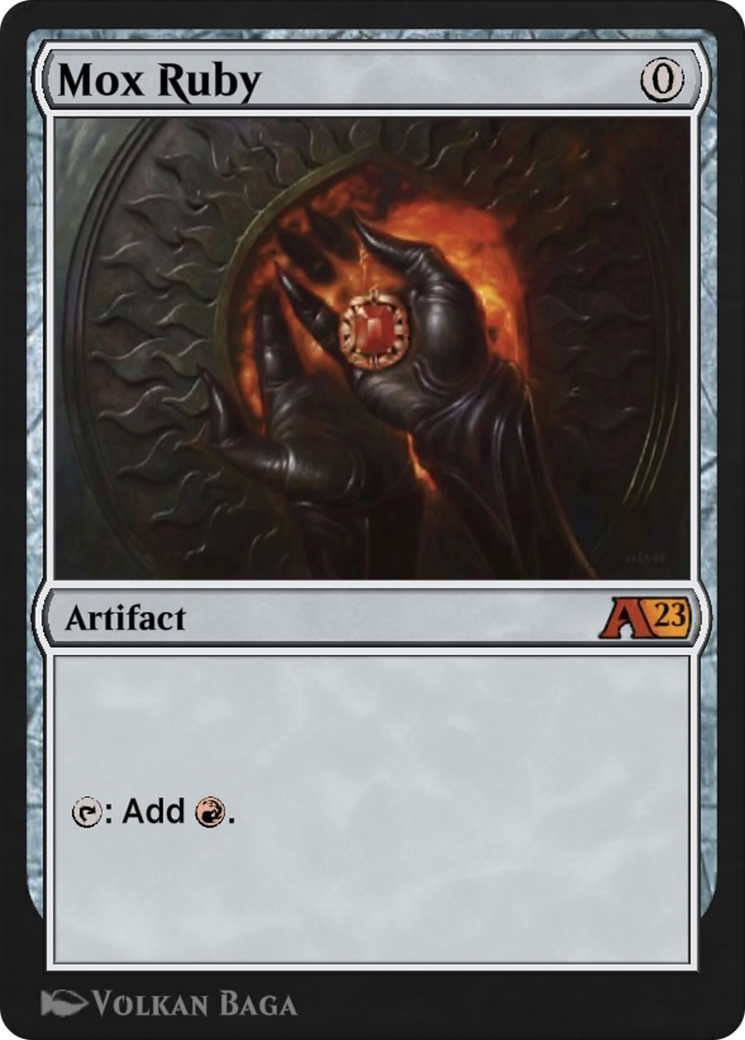 Image of Mox Ruby (YDMU-039) - Alchemy: Dominaria