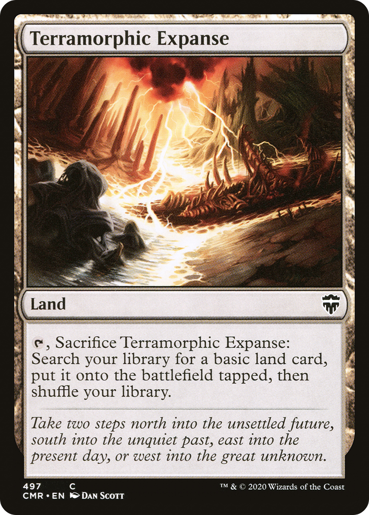 Image of Terramorphic Expanse (497) (CMR-497) - Commander Legends