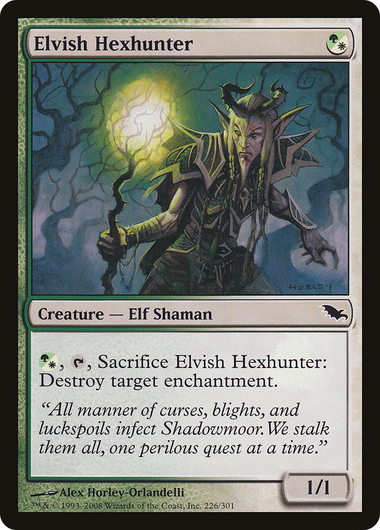 Image of Elvish Hexhunter (SHM-226) - Shadowmoor