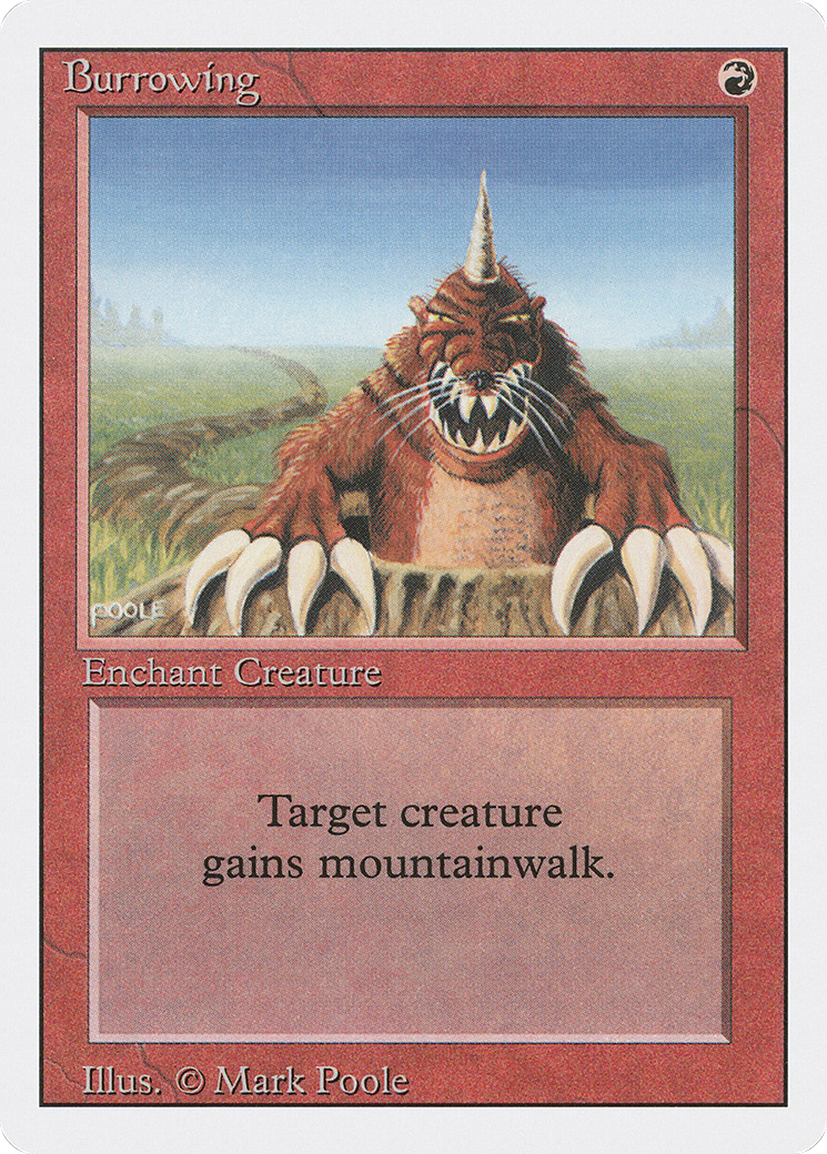 Image of Burrowing (3ED-) - Revised Edition