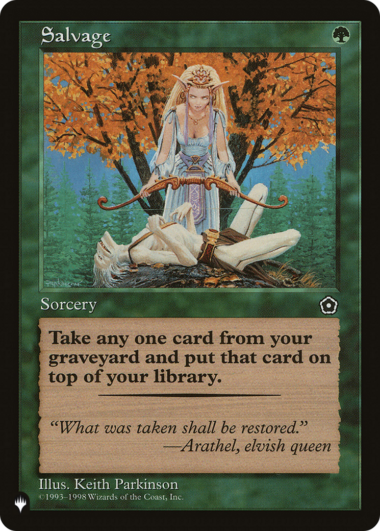 Image of Salvage (LIST-P02-145) - The List