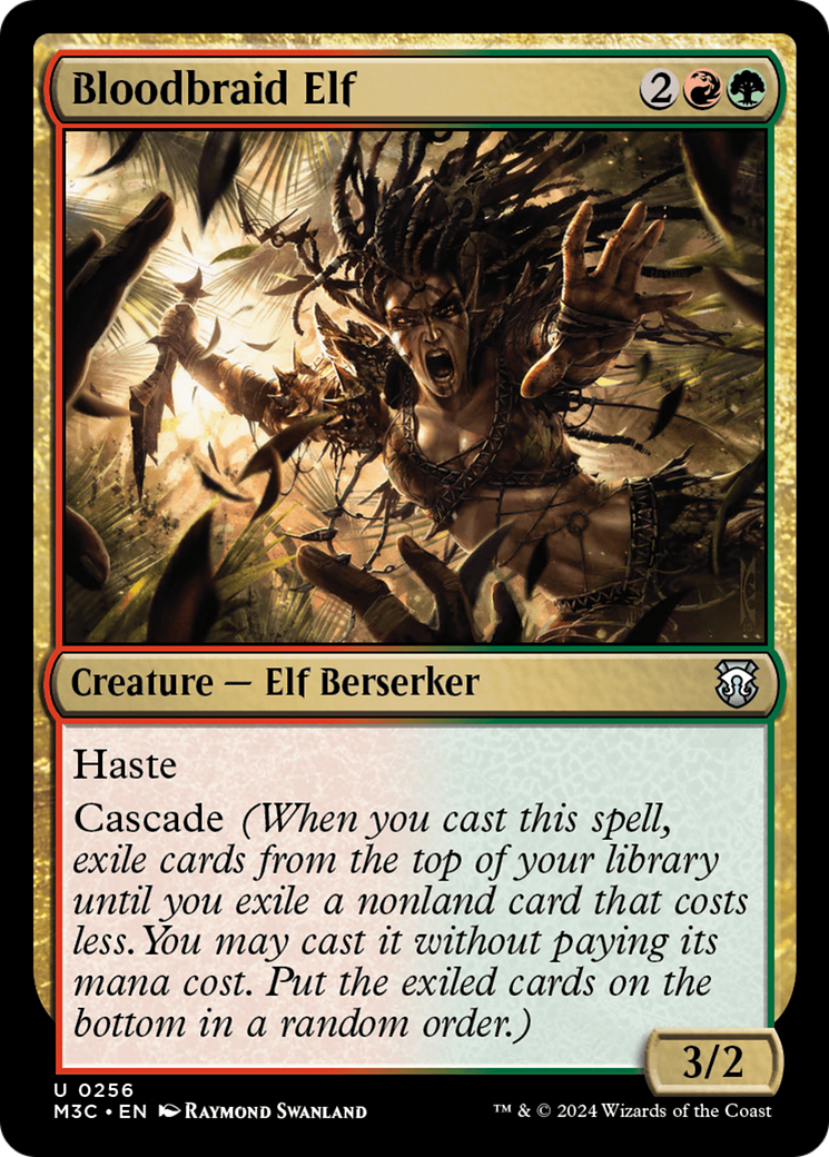 Image of Bloodbraid Elf (M3C-256) - Modern Horizons 3 Commander