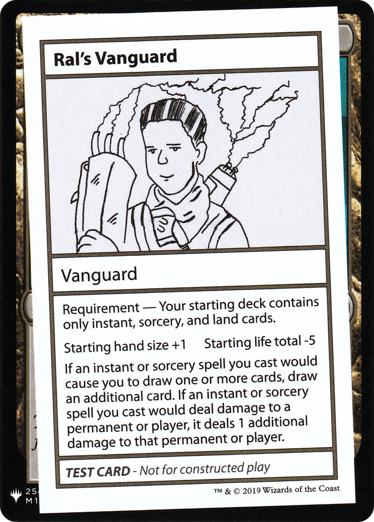 Image of Ral's Vanguard (CMB1-001) - Mystery Booster Playtest Cards 2019