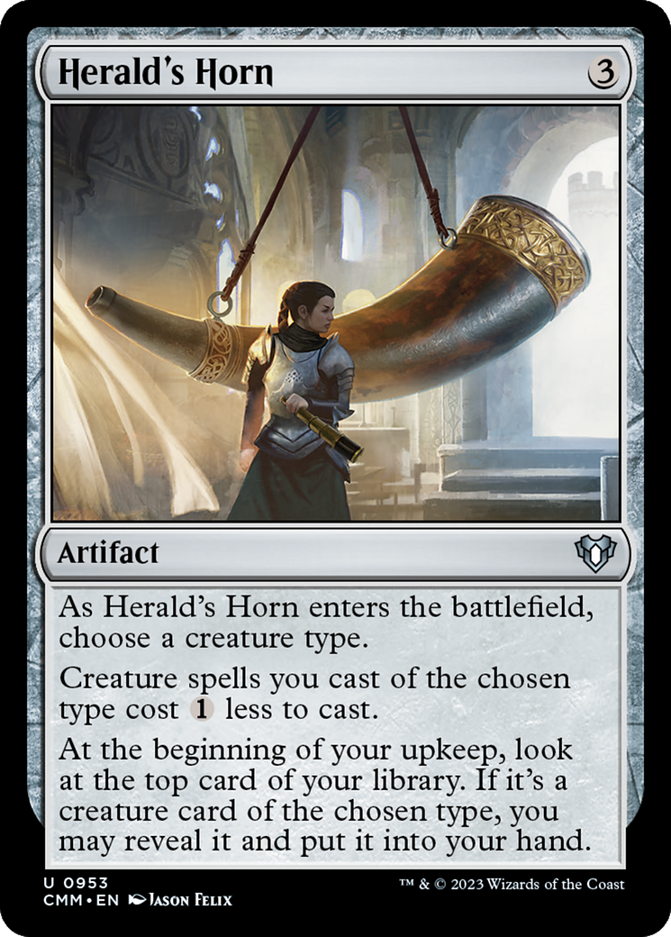 Image of Herald's Horn (CMM-953) - Commander Masters