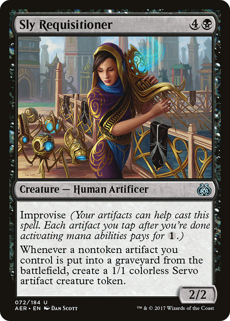 Image of Sly Requisitioner (AER-072) - Aether Revolt