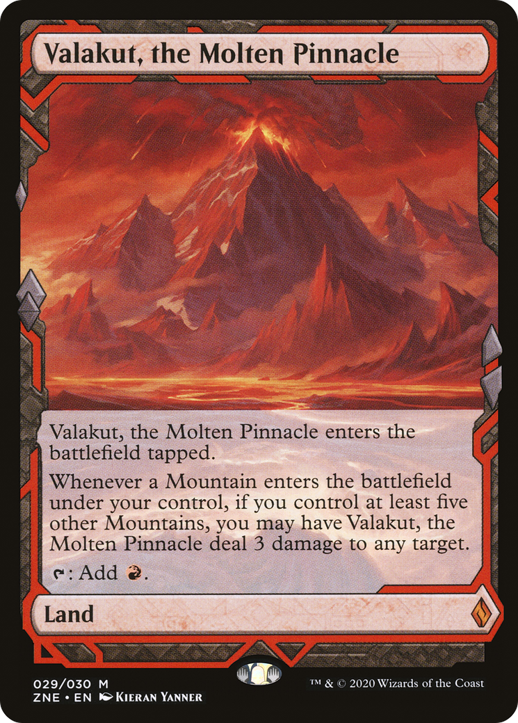 Image of Valakut, the Molten Pinnacle (ZNE-029) - Zendikar Rising Expeditions