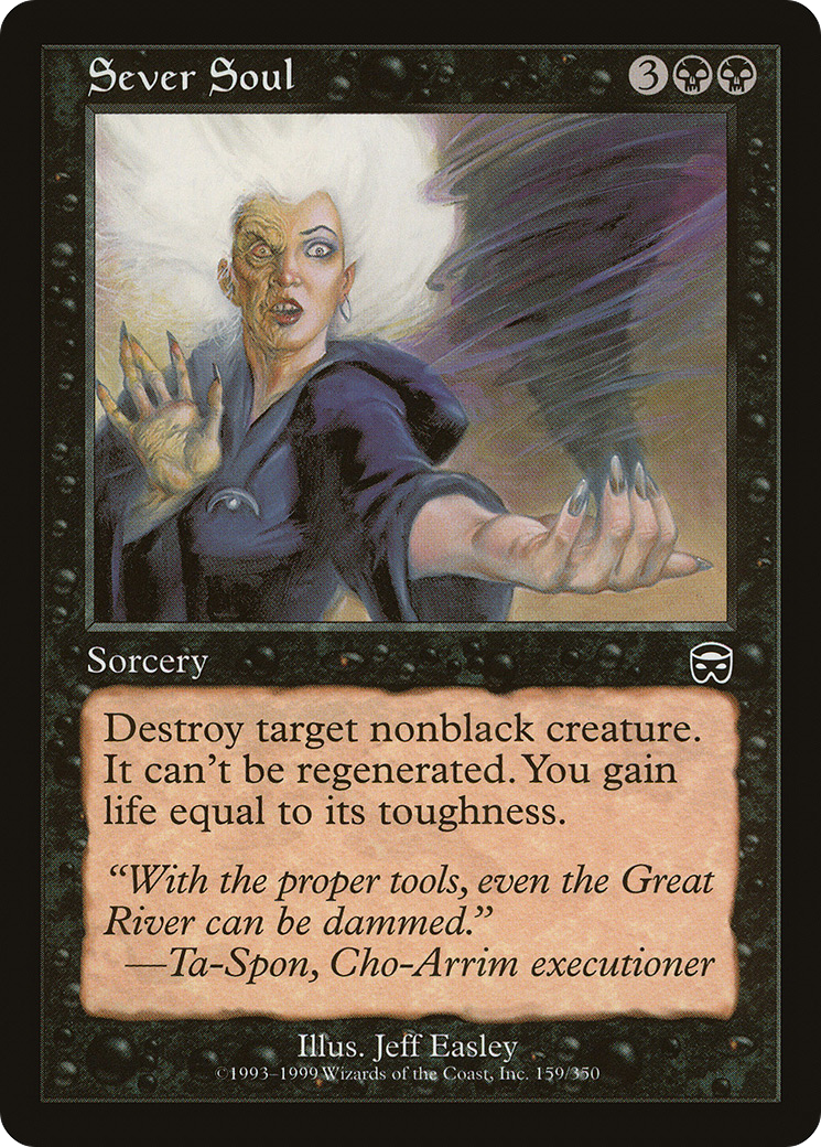 Image of Sever Soul (MMQ-159) - Mercadian Masques