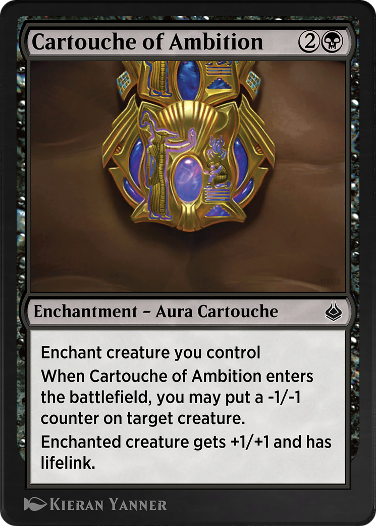 Image of Cartouche of Ambition (AKR-097) - Amonkhet Remastered