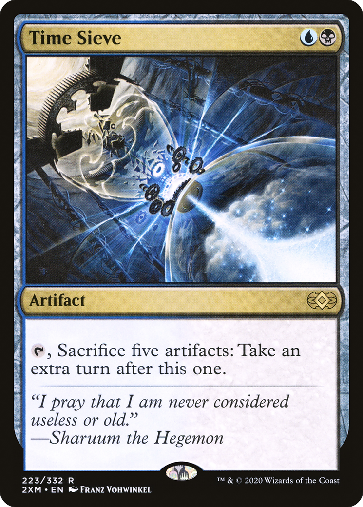 Image of Time Sieve (2XM-223) - Double Masters Foil