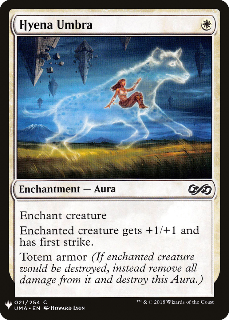 Image of Hyena Umbra (LIST-UMA-21) - The List