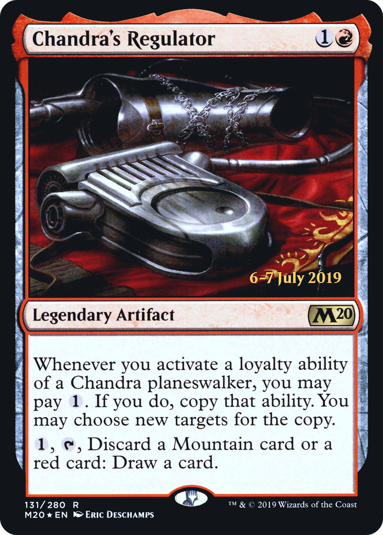 Image of Chandra's Regulator (PRE-131) - Core Set 2020 Promos Foil