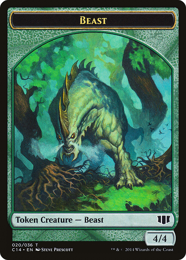 Image of Beast (TC14-020) - Commander 2014 Tokens