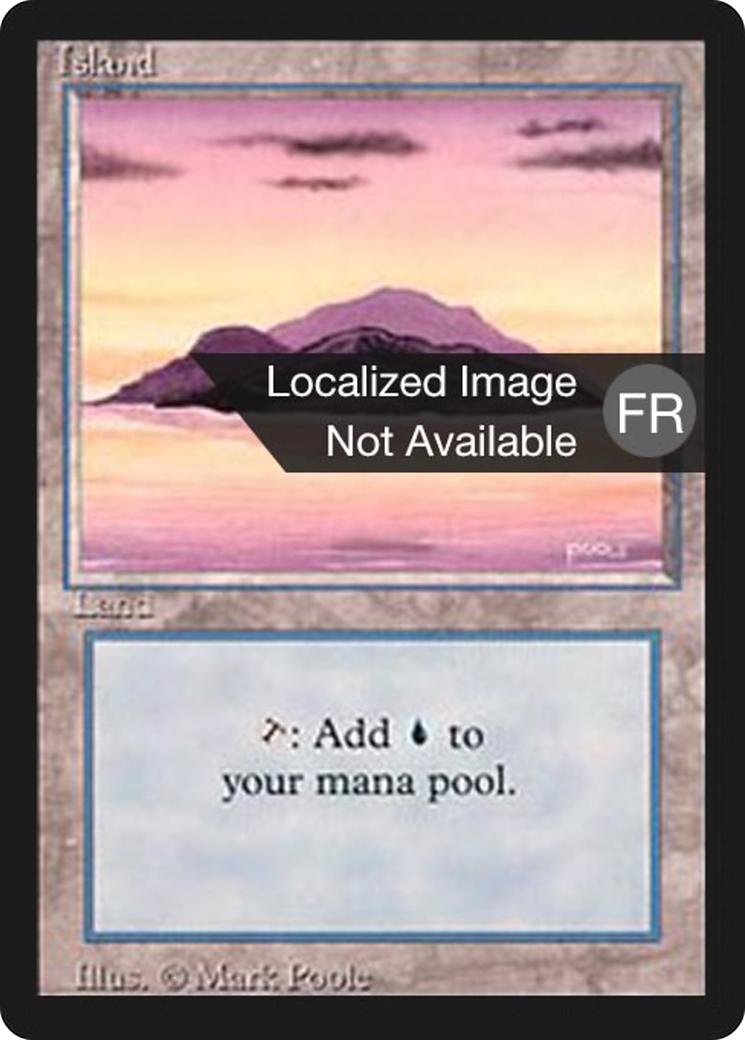 Image of Island (A) (FBB-287) - Foreign Black Border