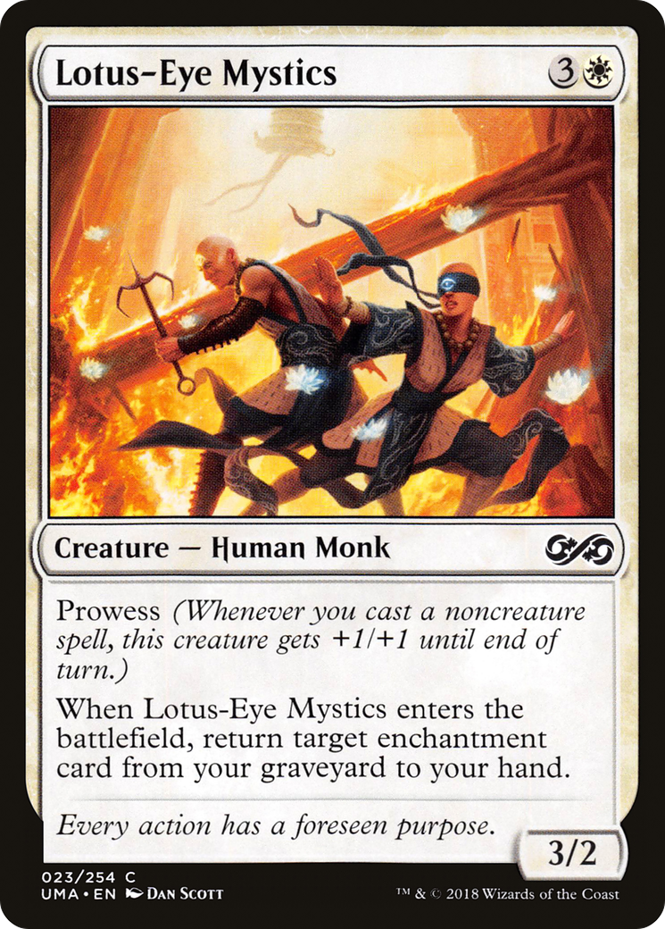 Image of Lotus-Eye Mystics (UMA-023) - Ultimate Masters Foil
