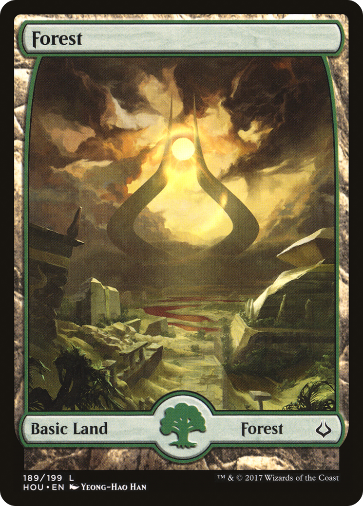 Image of Forest (HOU-189) - Hour of Devastation Foil