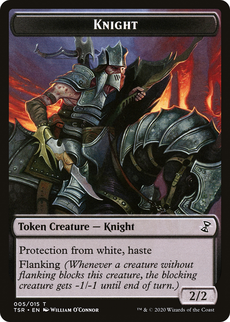 Image of Knight (TTSR-005) - Time Spiral Remastered Tokens