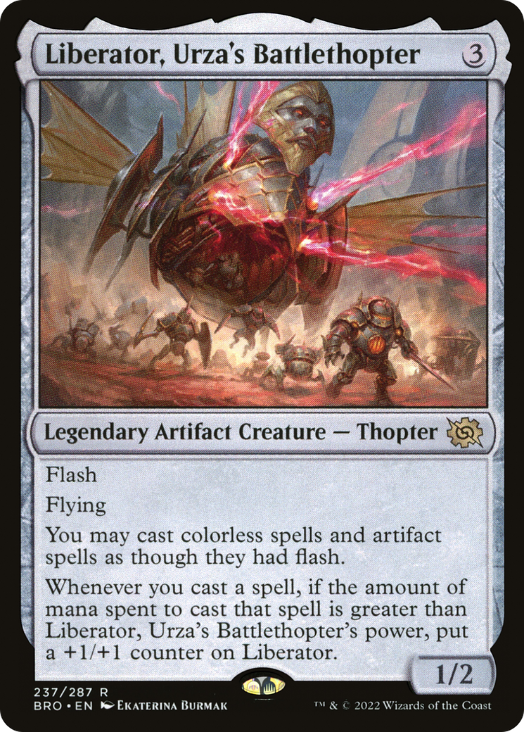 Image of Liberator, Urza's Battlethopter (BRO-237) - The Brothers' War Foil