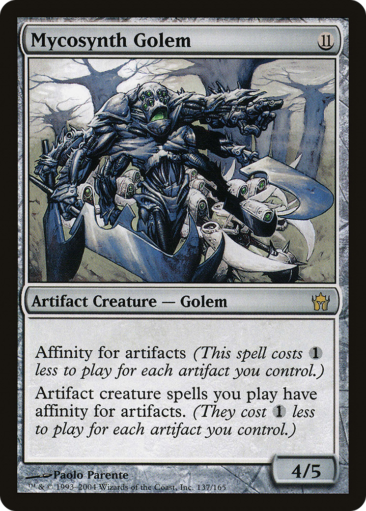 Image of Mycosynth Golem (5DN-137) - Fifth Dawn Foil