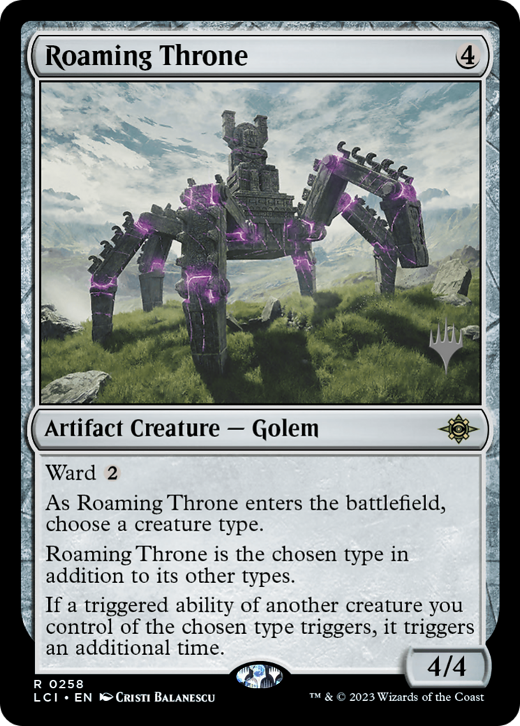 Image of Roaming Throne (PPLCI-258) - The Lost Caverns of Ixalan Promos