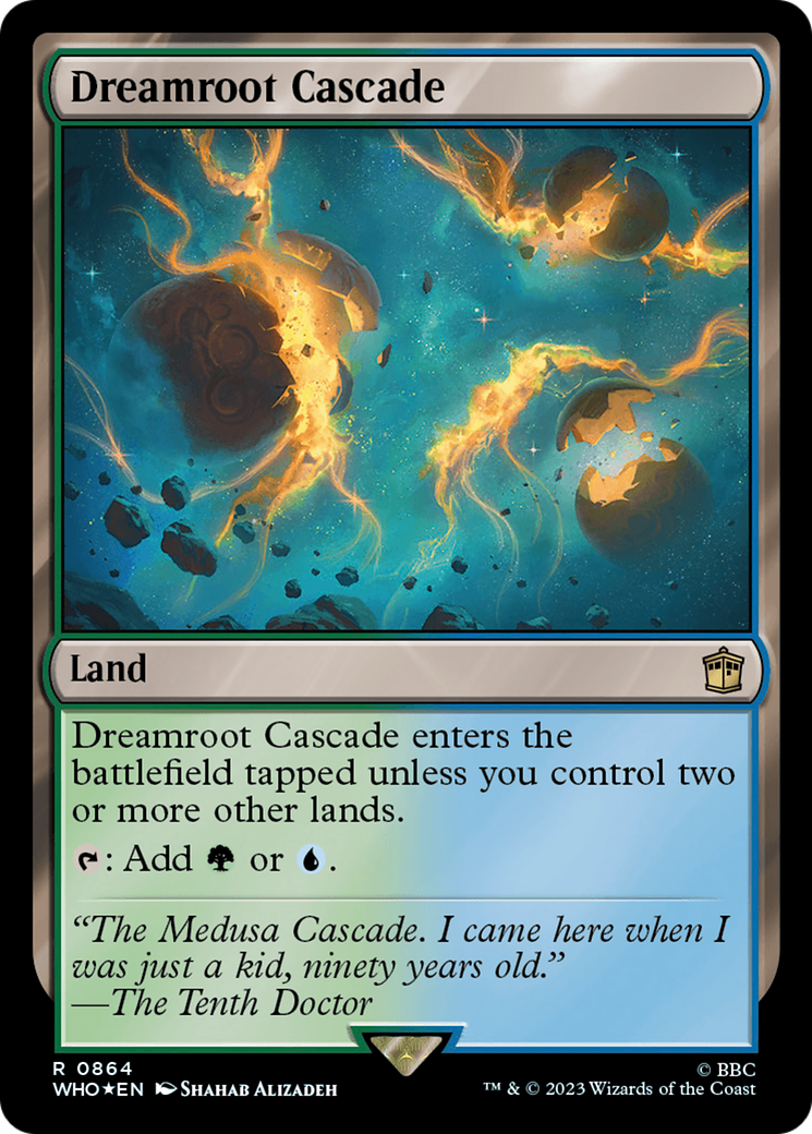 Image of Dreamroot Cascade (Surge Foil) (WHO-864) - Doctor Who Foil