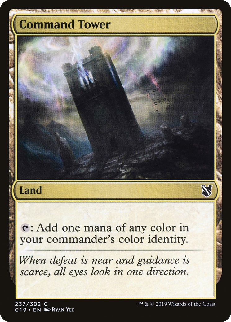 Image of Command Tower (C19-237) - Commander 2019