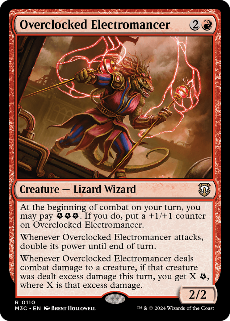 Image of Overclocked Electromancer (M3C-110) - Modern Horizons 3 Commander