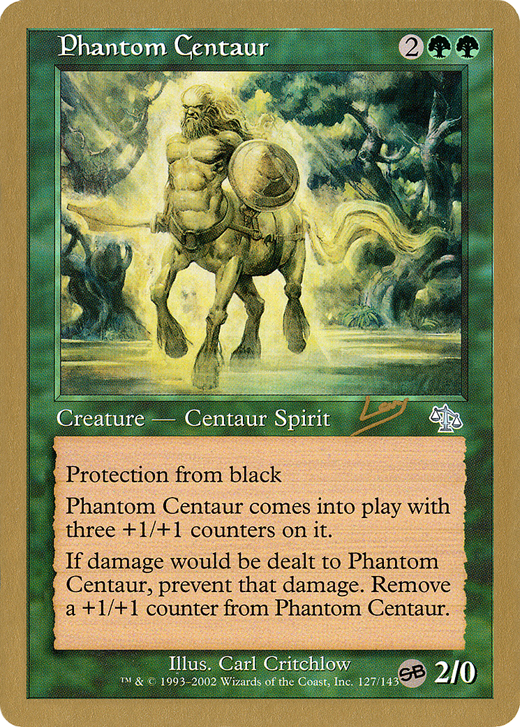 Image of Phantom Centaur - 2002 Raphael Levy (JUD) (SB) (WCD-) - World Championship Decks 2002