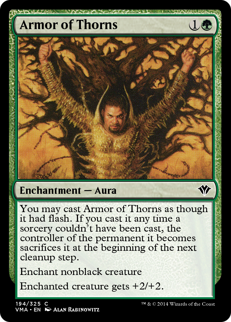 Image of Armor of Thorns (VMA-194) - Vintage Masters