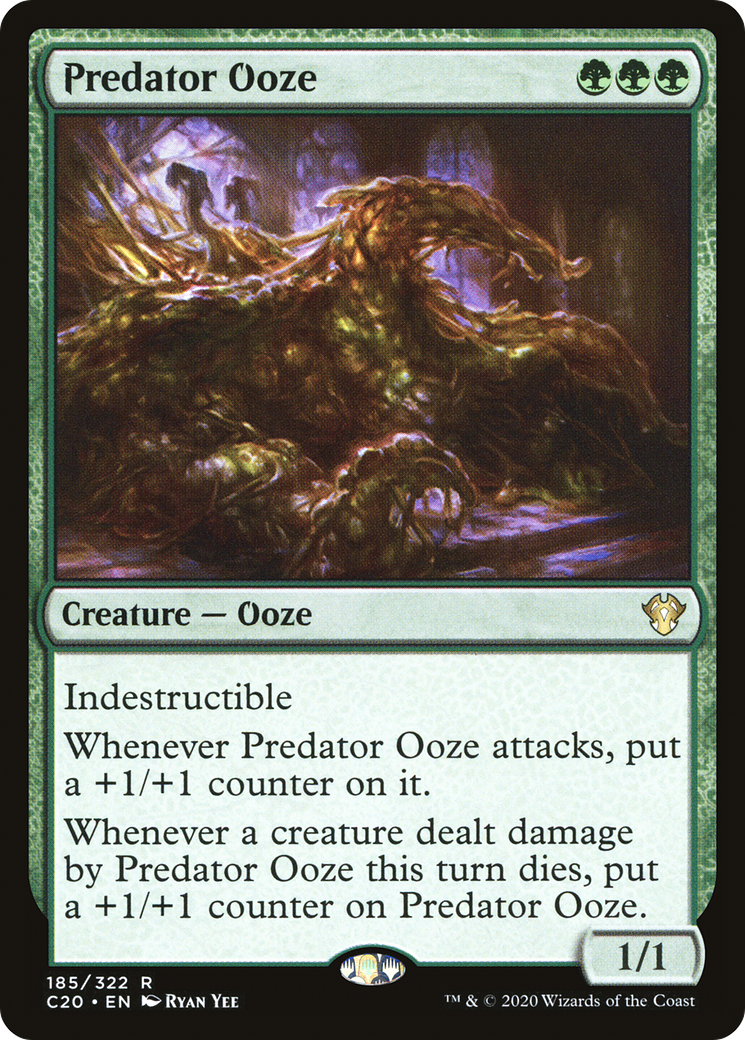 Image of Predator Ooze (C20-185) - Commander 2020
