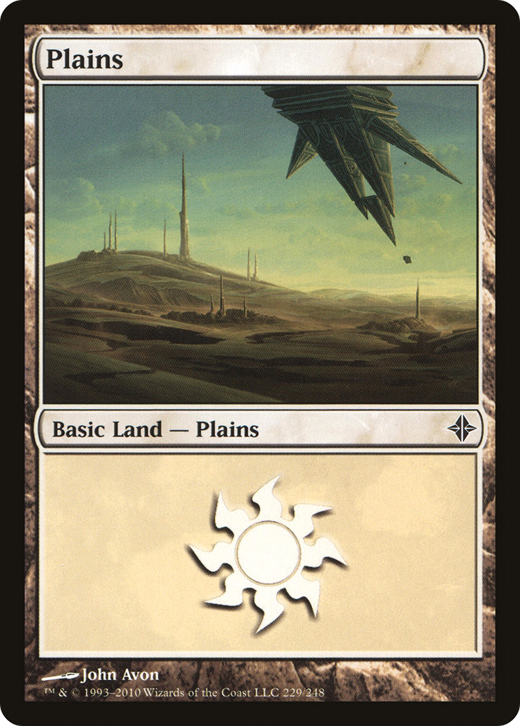Image of Plains (229) (ROE-229) - Rise of the Eldrazi Foil