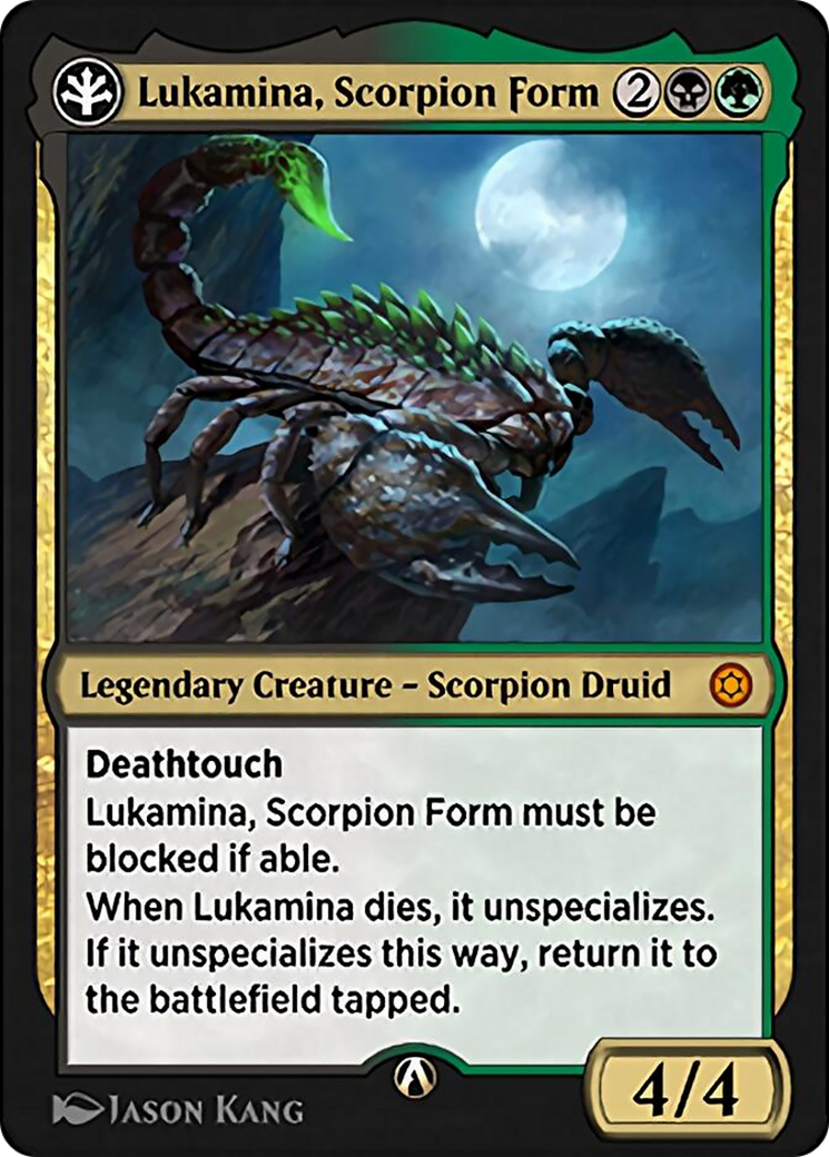 Image of Lukamina, Scorpion Form (HBG-17B) - Alchemy Horizons: Baldur's Gate