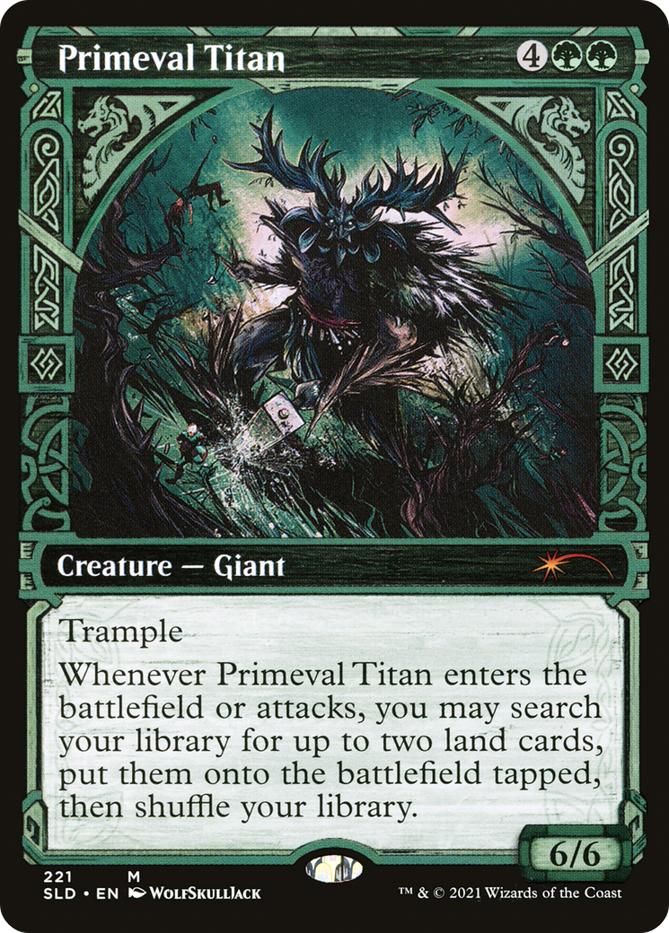 Image of Primeval Titan (221) (SLD-221) - Secret Lair Drop: (Showcase)