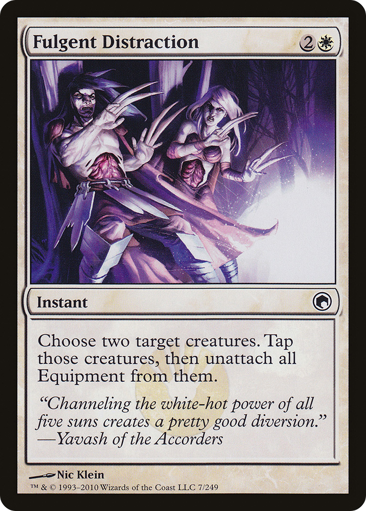 Image of Fulgent Distraction (SOM-007) - Scars of Mirrodin Foil