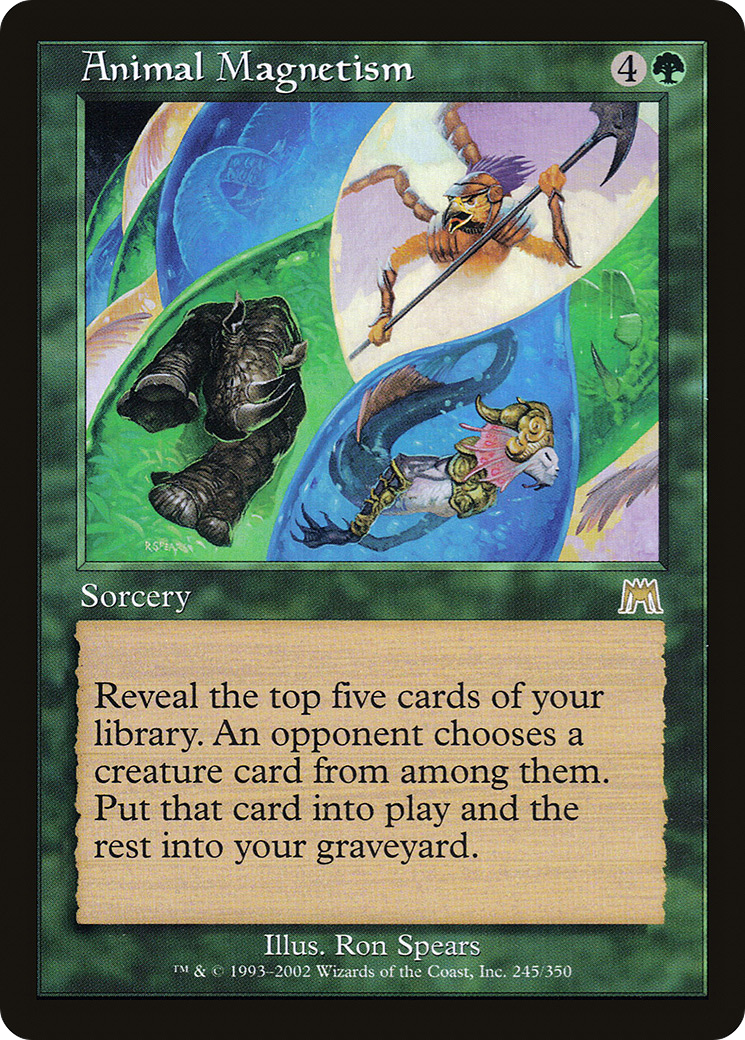 Image of Animal Magnetism (ONS-245) - Onslaught Foil