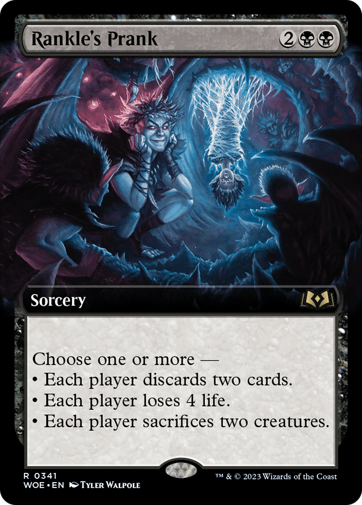 Image of Rankle's Prank (Extended Art) (WOE-341) - Wilds of Eldraine: (Extended Art) Foil