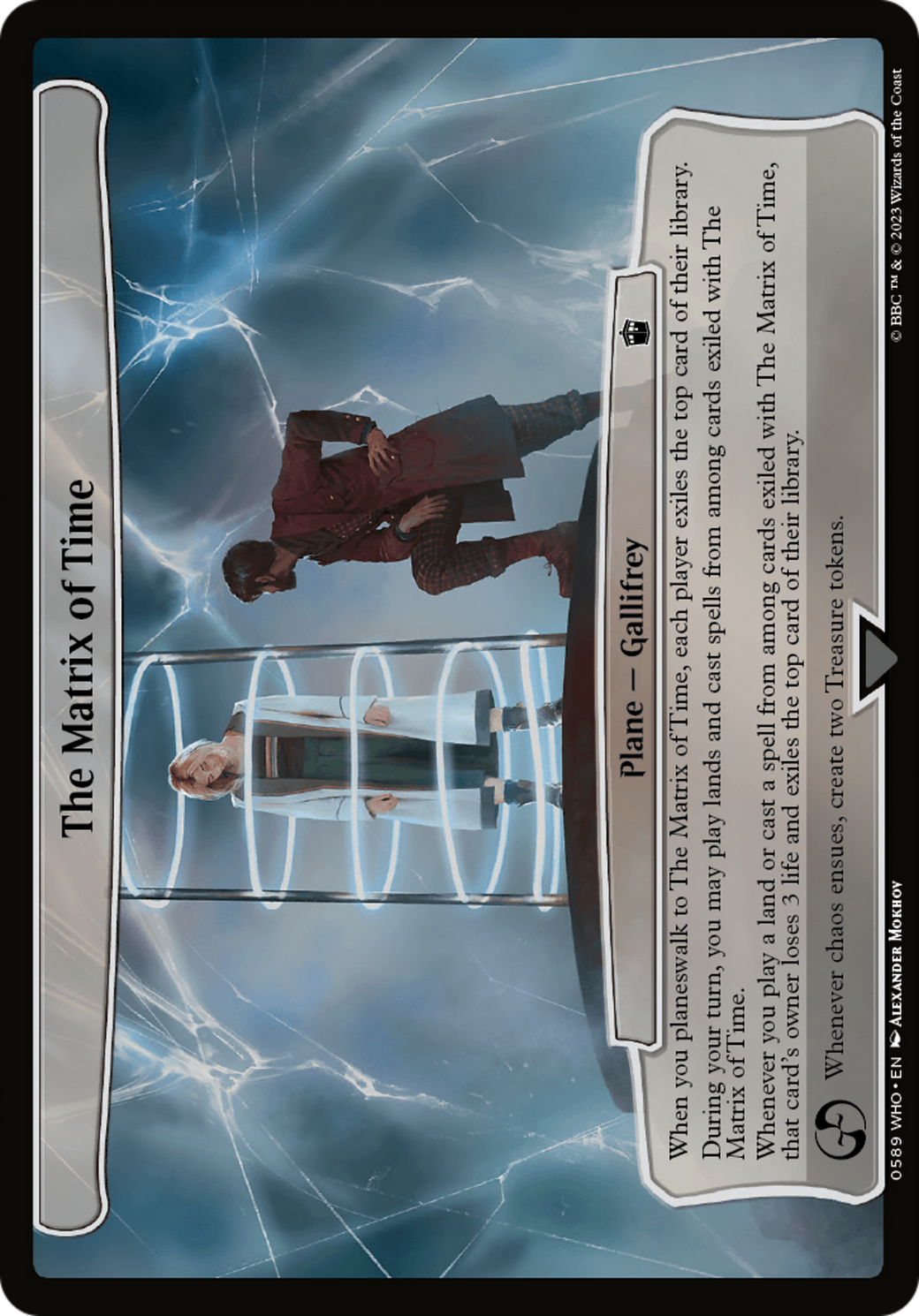 Image of The Matrix of Time (WHO-589) - Doctor Who