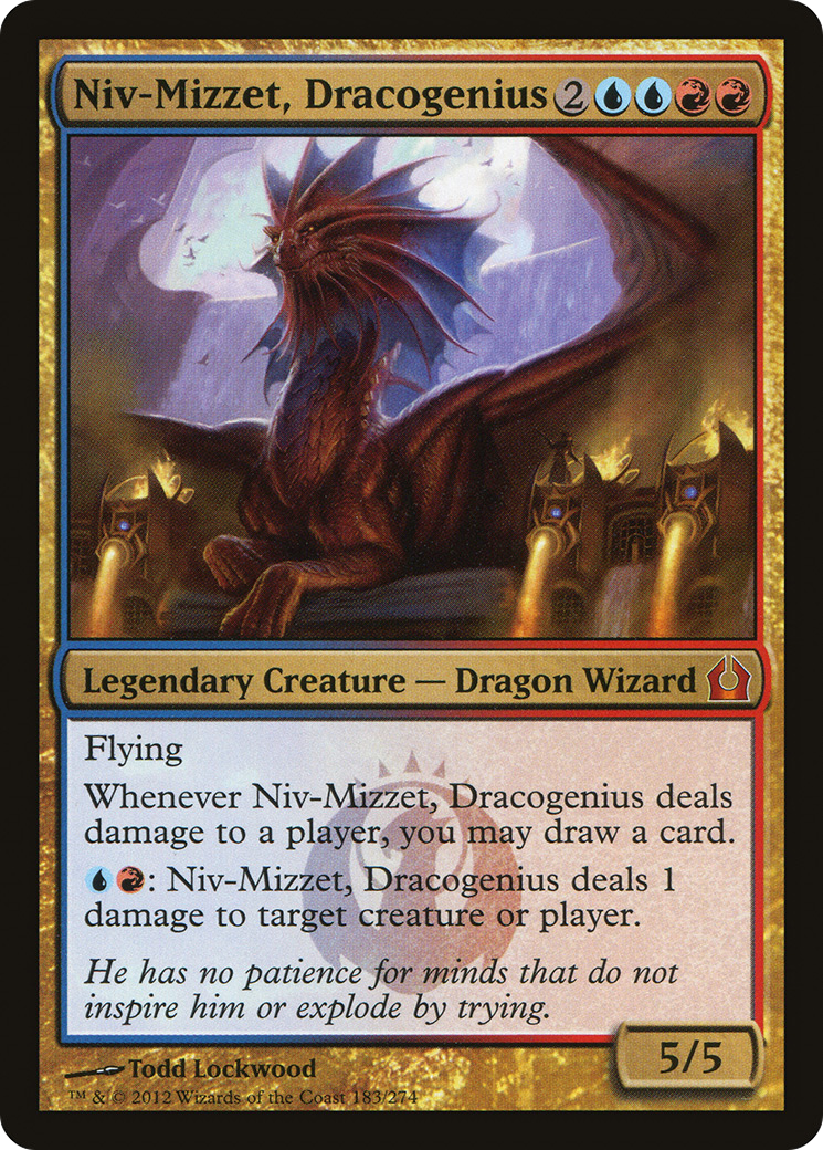 Image of Niv-Mizzet, Dracogenius (RTR-183) - Return to Ravnica