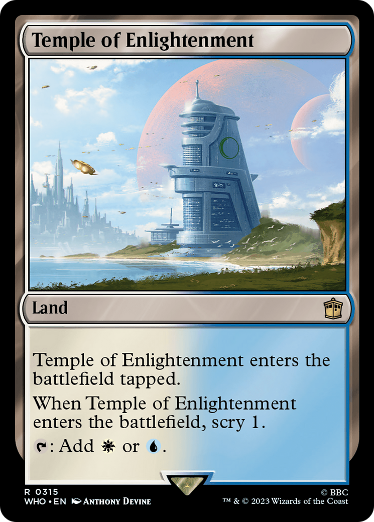 Image of Temple of Enlightenment (WHO-315) - Doctor Who Foil