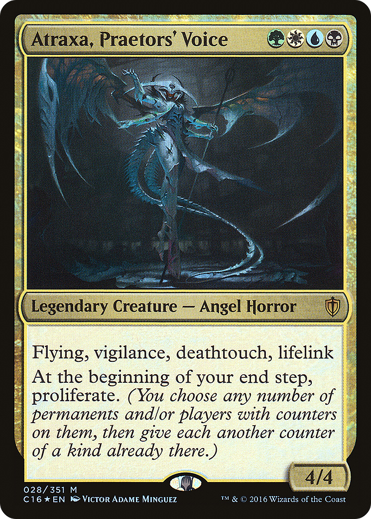 Image of Atraxa, Praetors' Voice (C16-028) - Commander 2016 Foil