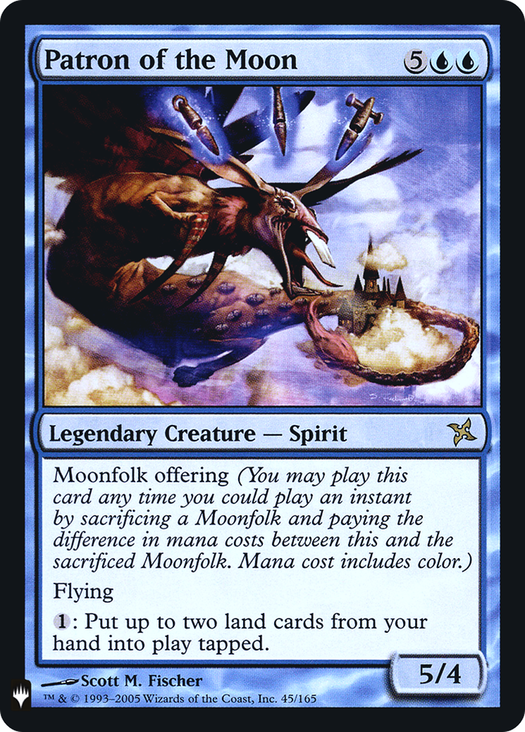 Image of Patron of the Moon (PLST-BOK-45) - The List Foil